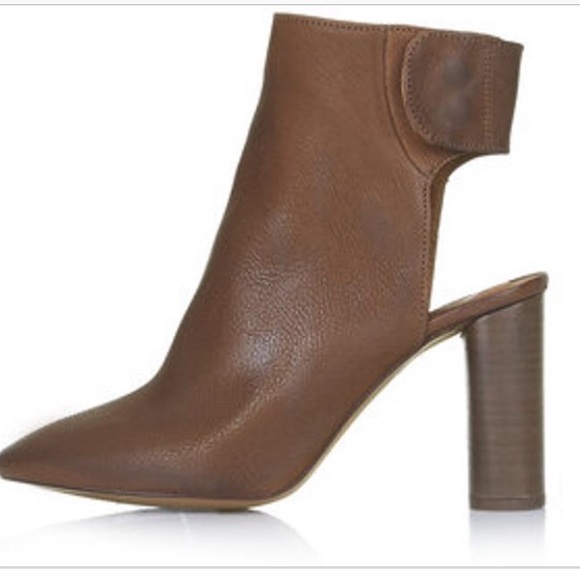 Topshop Maid Leather Ankle Boot Euro size 37 - Picture 1 of 7